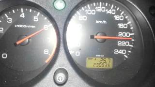 Honda Accord F18B2 top speed 220 [upl. by Yerhcaz]