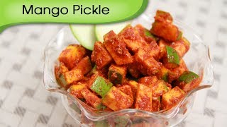 Raw Mango Pickle  Instant Aam Ka Achar Recipe by Ruchi Bharani [upl. by Aerdnac]