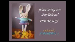 quotPan Tadeuszquot Inwokacja  Adam Mickiewicz audiobook całość lektura [upl. by Navoj581]