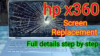 Hp Spectre x360 G2 touch screen replacement HP x360 Convertible  display replacement in Hindi [upl. by Araes]