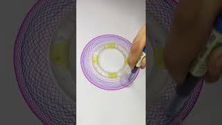 Spirograph ASMR Patterns Hypnotic and Relaxing Designs for Calm art shorts spirograph 2024 [upl. by Aisanahta]