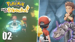 I Defeated Brock🔥  Pokemon Lets go Pikachu Ep 02  pokemonletsgopikachu [upl. by Lahsram]