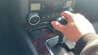 Volkswagen VW Touareg Stuck in Park Key Stuck Shifter Problem Common Problem Part 1 [upl. by Ynogoham770]