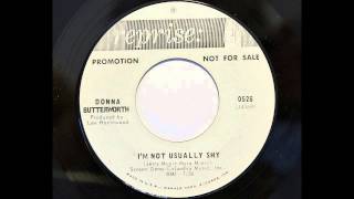 Donna Butterworth  Im Not Usually Shy Reprise 0526 Lee Hazlewood prod [upl. by Zared]