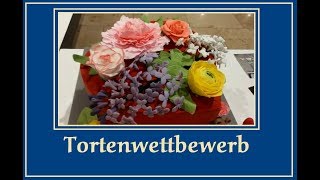 Motivtorten 3DTorten Tortenwettbewerb auf der Kreativ Wiesbaden 2018 [upl. by Lorelie]