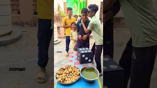 Funny Dice Roll Game Challenge For Golgappe  Pani Puri😋 Part 1🔥😱 Shorts panipuri [upl. by Barret]