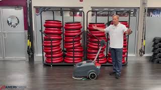 Elevate Your Cleaning with the NX516 Cordless Floor Scrubber  Americhem International [upl. by Copeland]