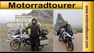 Motorradtour Route de Grandes Alpes Frankreich die schönsten Strecken in den West  Seealpen [upl. by Joselow658]