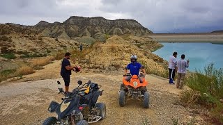 Quadtour in der Sierra Espuna zum See Barrancos de Gebas vom Hotel La Mariposa aus [upl. by Aniger]