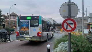 Bus 111 ManLion’sCity et NL280 à SaintMaurDesFossés [upl. by Anez119]