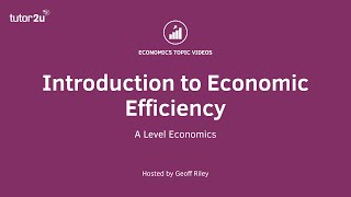 Economic Efficiency  An Introduction I A Level and IB Economics [upl. by Iat465]