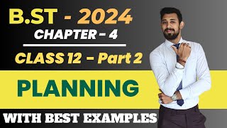 Planning  Chapter 4  Business Studies  Class 12  Part 2 [upl. by Elohc689]