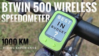 Btwin 500 Speedometer Unboxing And Review After 900 km Riding 🚴‍♂️ [upl. by Otrebron]