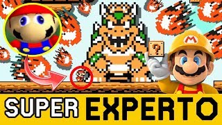 APARECE UN FRANCES TROLL DE AQUELLOS 😨ULALA  SUPER EXPERTO NO SKIP  Super Mario Maker  ZetaSSJ [upl. by Ekyt468]