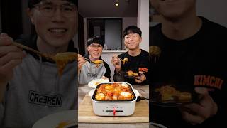 Cheese dakgalbi  collab Cookim97 food [upl. by Rakso907]