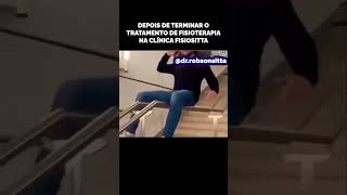 DEPOIS DE TERMINAR O TRATAMENTO DE FISIOTERAPIA NA CLÍNICA FISIOSITTA shortsvideo [upl. by Lajes]