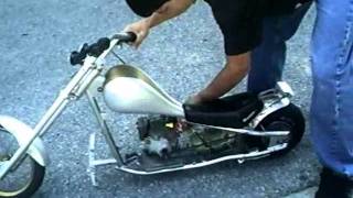 razor mini chopper to 2 stroke UPDATE [upl. by Norreg]