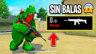 RETO GANAR SIN BALAS en CLASIFICATORIA 😥🚫 Free Fire [upl. by Lichter]