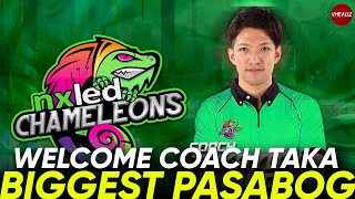 GULAT mga FANS Asawa ni Jaja na si Takayuki Minowa BAGONG COACH ng NXLED Get to know Coach TAKA [upl. by Akirea]