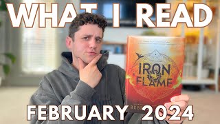 An Unpopular Opinion  February 2024 Wrap Up [upl. by Handler]