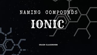 How To Name Ionic Compounds [upl. by Nyleikcaj430]