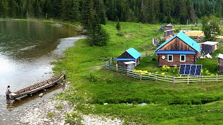 Forest Village without Roads in Russia Far From Civilization in Taiga How people live in Russia [upl. by Rexana]