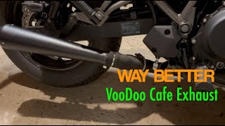 Eliminating the Stock Exhaust 2024 Kawasaki Eliminator Voodoo Muffler Install [upl. by Hansen]