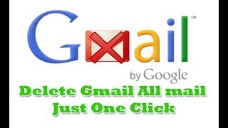 How To Delete Inbox Mail Gmail Ke Sare Email Ek Sath Delete Kaise Kare [upl. by Mauretta569]