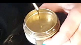 How to save your epoxy pigment paste if it hardens Dont throw it away Watch this simple solution [upl. by March]