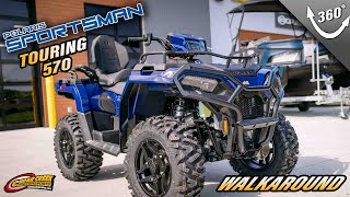 Walkaround  2025 Polaris® Sportsman Touring 570 Premium [upl. by Bui290]