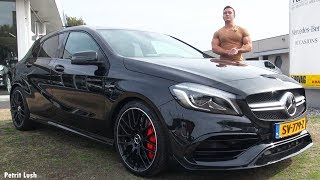 2018 Mercedes A Class 45 AMG Review  A45 AMG Interior Exterior [upl. by Broeker]