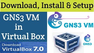 How to Install GNS3 VM in VirtualBox  Linking GNS3 VM with GNS3 [upl. by Lindemann404]