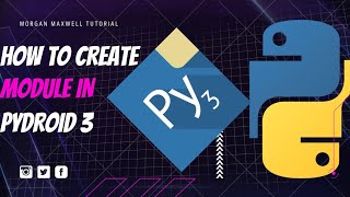 how to create module in pydroid 3 app [upl. by Madeline24]