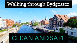 WALKING THROUGH BYDGOSZCZ 2023  THE CLEANEST CITY IN THE WORLD [upl. by Eixor946]