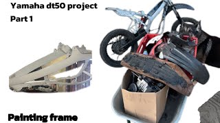 88BR Yamaha DT50 project PT1 [upl. by Euqinu]