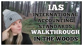 Accounting  IAS International Accounting Standards walkthrough aat level 4 take a walk with me [upl. by Holman347]