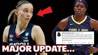 Arike Ogunbowale Just ATTACKED Paige Bueckers ONLINEWNBA FANS STUNNED [upl. by Orsini]