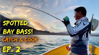 Ep 2 Cabrilla amp Spotted Bass Catch amp Cook Tony Reyes [upl. by Ynnig]