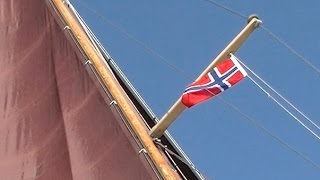 Thorfinn segelt  nach Norwegen Ostsee segeln Sommer 2014 [upl. by Notsruht741]