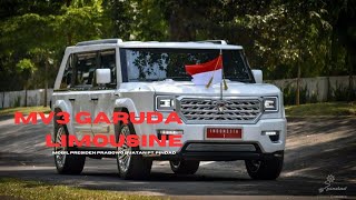 Mobil Presiden Prabowo MV3 Garuda Limousine Karya PT Pindad [upl. by Aniuqal460]