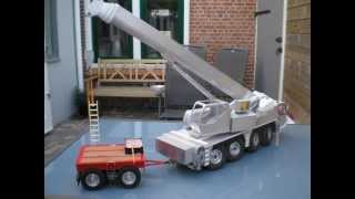 Liebherr ltm kraan 1070 quotkranquot rc modelbouw 1145 [upl. by Lief]