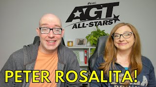 AGT AllStars 2023 Peter Rosalita REACTION Tom Ball Golden Buzzer [upl. by Tildi188]