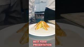 BEST FOOD PRESENTATIONPLATINGplating karne ka best skill food cooking [upl. by Annayehc]