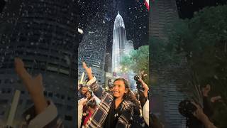 Snowfall near KLCC  Avenue K  Twin Towers Malaysia snowfall viral trending shorts [upl. by Atinniuq]