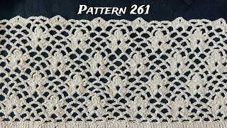 FANTASTIC amp INCREDIBLE crochet pattern 261  Easy crochet pattern  Free crochet  White yarn [upl. by Nacnud]