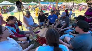 Wabanaki Confederacy  Kitigan Zibi pow wow 2024 crow hop [upl. by Christyna684]