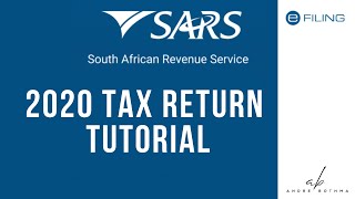 How to submit your 2020 tax return  SARS eFiling Tutorial [upl. by Caasi]