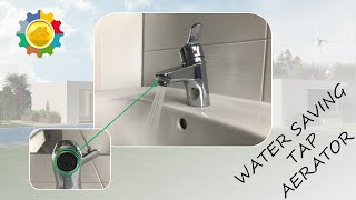 How to install a water saving tap aerator  Reduce your faucet water consumption and save money [upl. by Salisbarry]