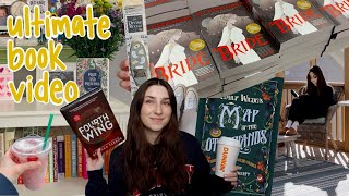 ultimate book video reading vlog book shopping amp bookish merch haul 📖 [upl. by Layol]