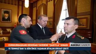 Cumhurbaşkanı Erdoğan Yaverini Çakıyla Sınadı [upl. by Mic926]